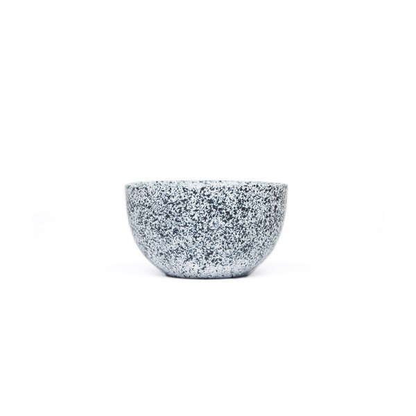 Tazza in gres bianco e nero , 200 ml Mess - ÅOOMI