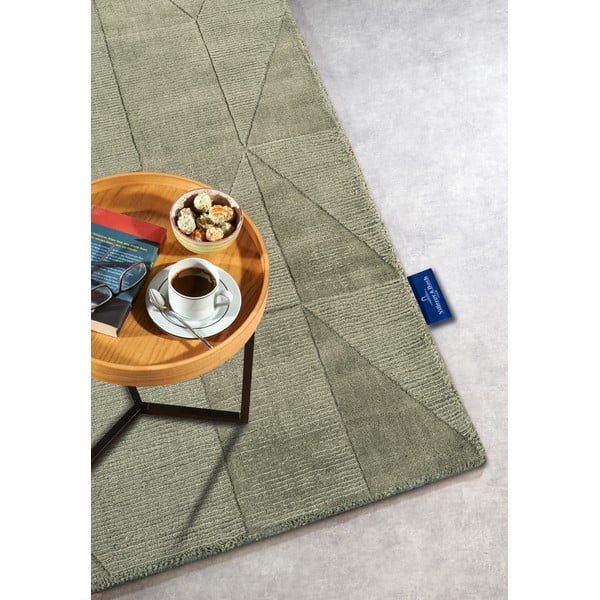 Tappeto verde in lana tessuto a mano 190x280 cm Ursule - Villeroy&Boch-image-2