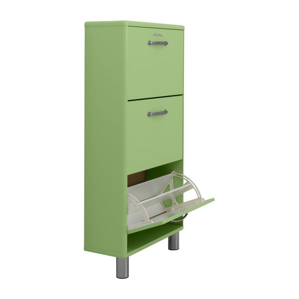 Scarpiera verde con cerniera Malibu - Tenzo-image-4