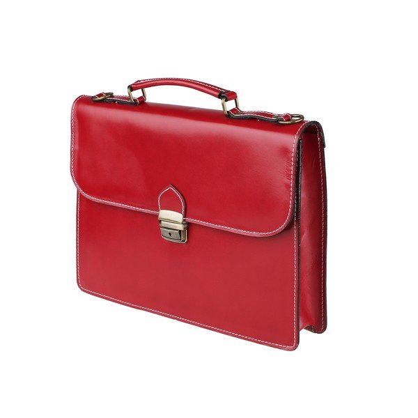Borsa in pelle rossa Irene - Chicca Borse-image-3