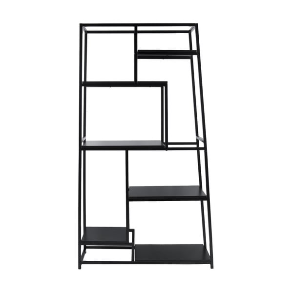 Libreria in metallo nero 102x178 cm Fushion - Leitmotiv