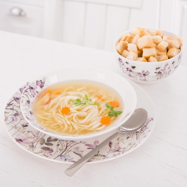 Set da pranzo in porcellana 18 pz Louka – Orion-image-2