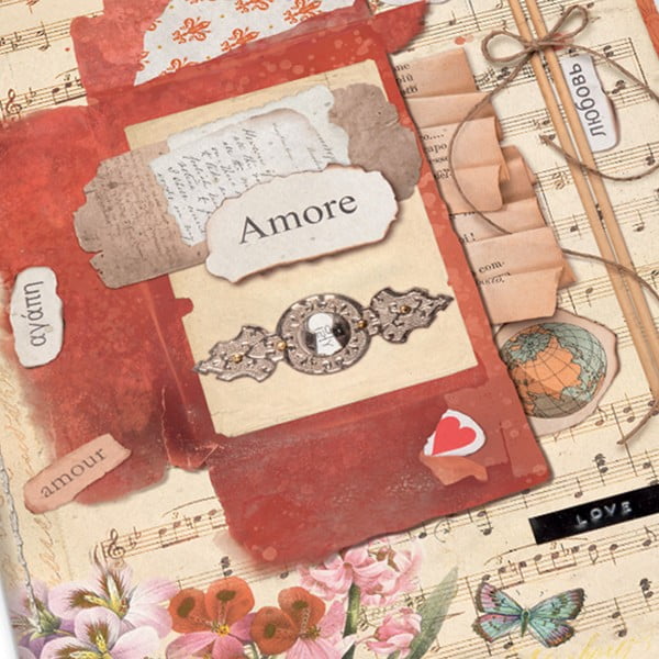 Quaderni di lavoro in set di 2 192 pagine formato A5 Love - Kartos-image-3