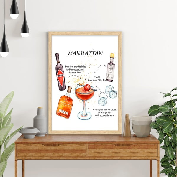 Dipinto 40x55 cm Manhattan – Wallity-image-1