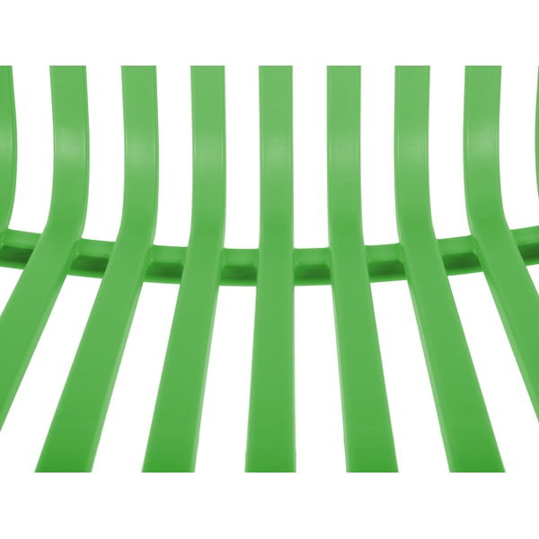 Sedia da pranzo verde in plastica Glee – Leitmotiv-image-4