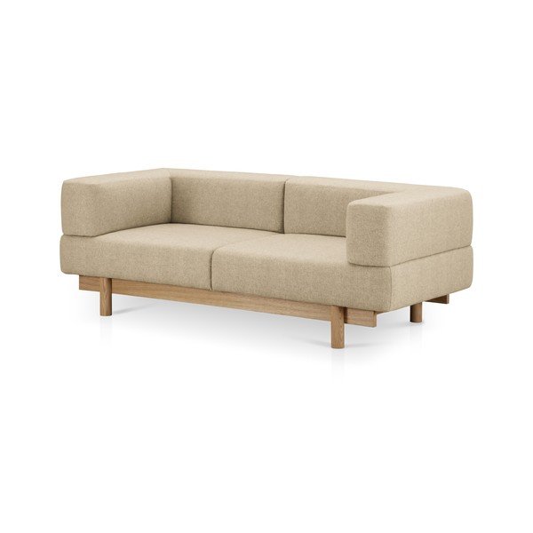 Divano in lana beige 200 cm Alchemist - EMKO-image-2