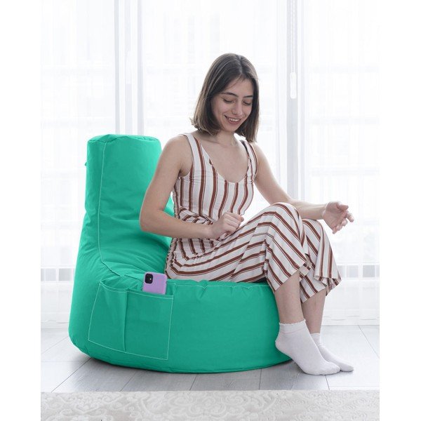 Borsa seduta turchese EVA Sport - Floriane Garden-image-4