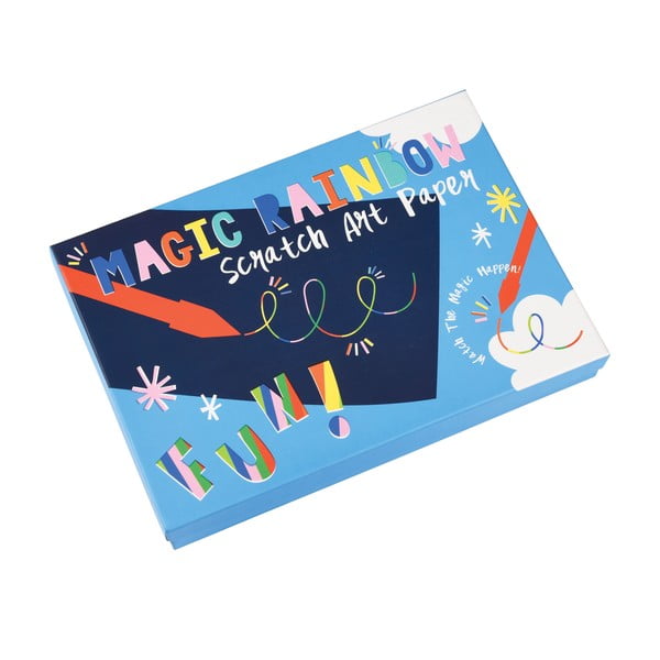 Seti di 12 immagini da grattare Rainbow - Rex London-image-2