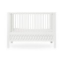 Lettino bianco con altezza regolabile/co-sleeping 60x120 cm Harlequin – Cam Cam Copenhagen