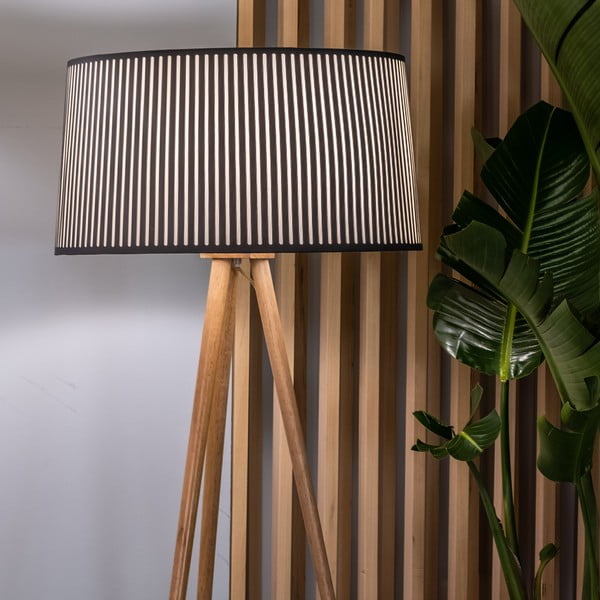 Lampada da terra grigia, altezza 152 cm Bea - SULION-image-2