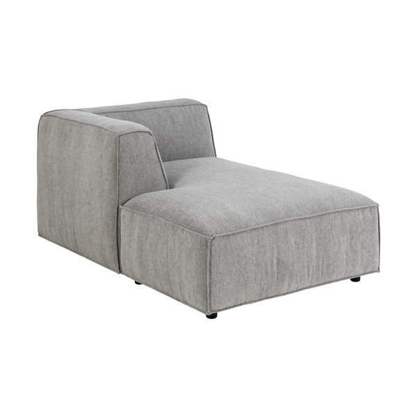 Poltrona lounge grigio chiaro (angolo sinistro) Fairfield - Bonami Selection-image-3