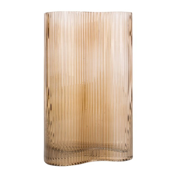 Vaso in vetro marrone Allure Wave - PT LIVING-image-3