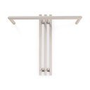 Attaccapanni da parete grigio tortora in acciaio 65 cm Senza – Spinder Design