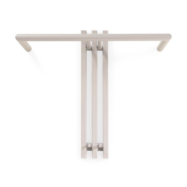 Attaccapanni da parete grigio tortora in acciaio 65 cm Senza – Spinder Design