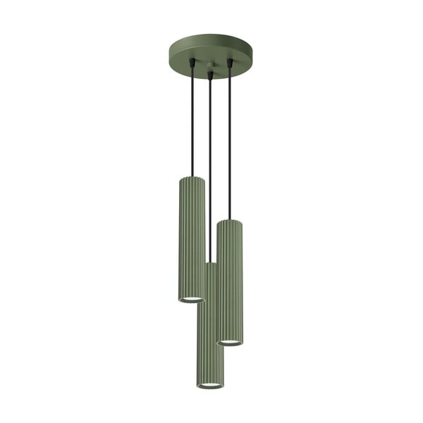 Lampadario verde ø 19,5 cm Gleam – Nice Lamps