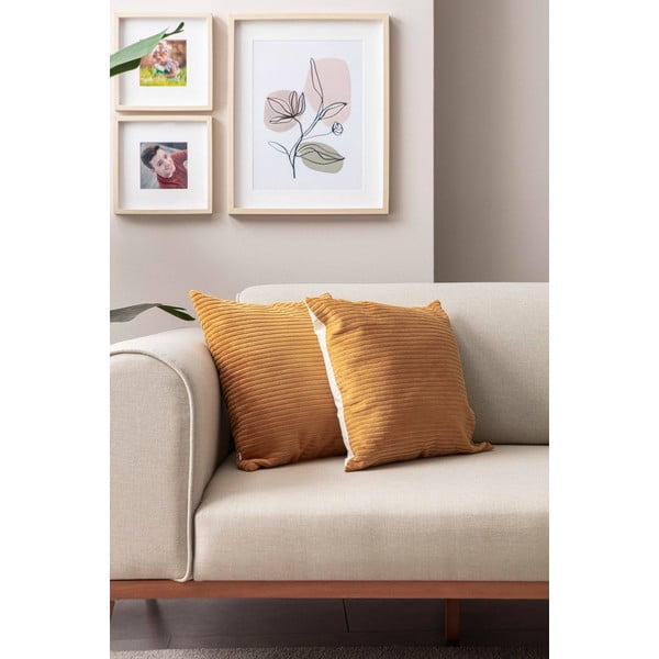 Federe decorative in set in velluto a coste 2 pz 43x43 cm – Mioli Decor-image-3