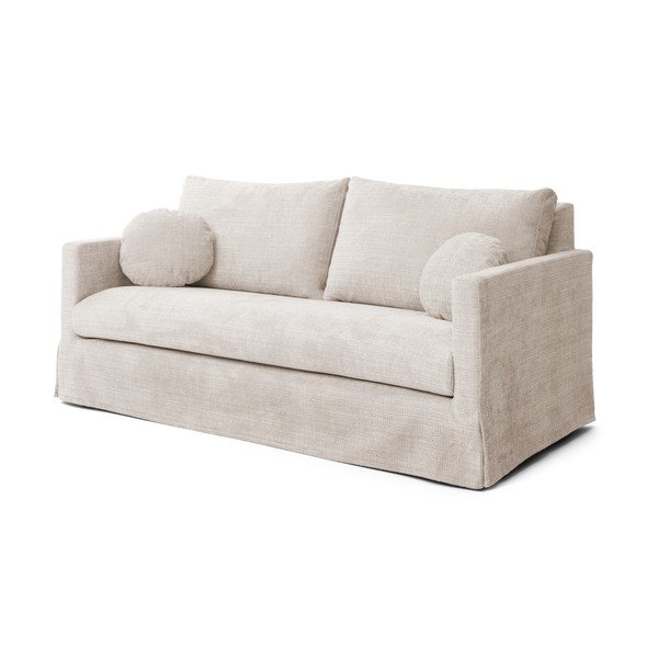 Divano color crema 195 cm Paphos – Ropez