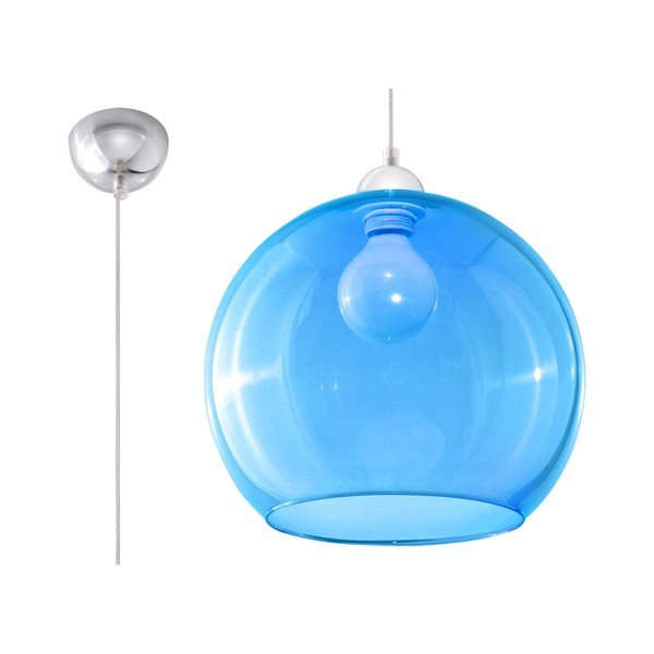 Lampada da soffitto blu Bilbao - Sollux-image-1