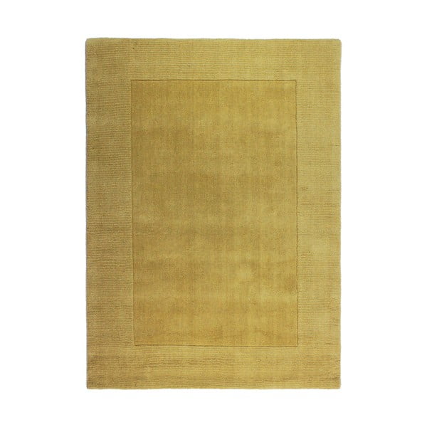 Tappeto in lana gialla 160x230 cm Tuscany Siena - Flair Rugs