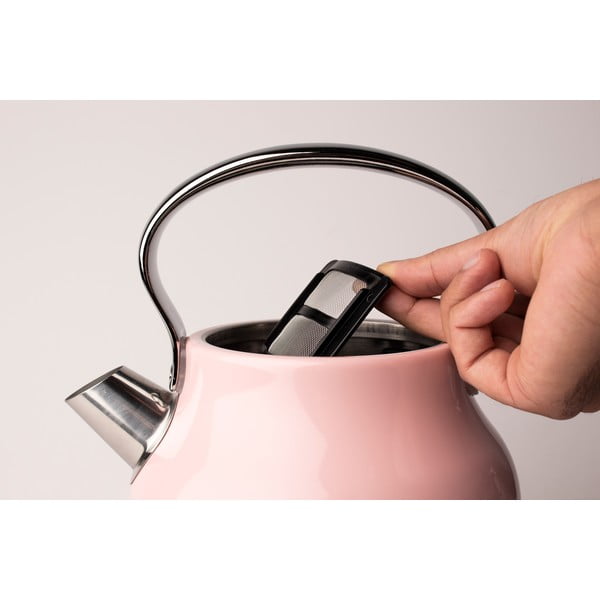 Bollitore rosa 1,7 l Heritage - Haden-image-3