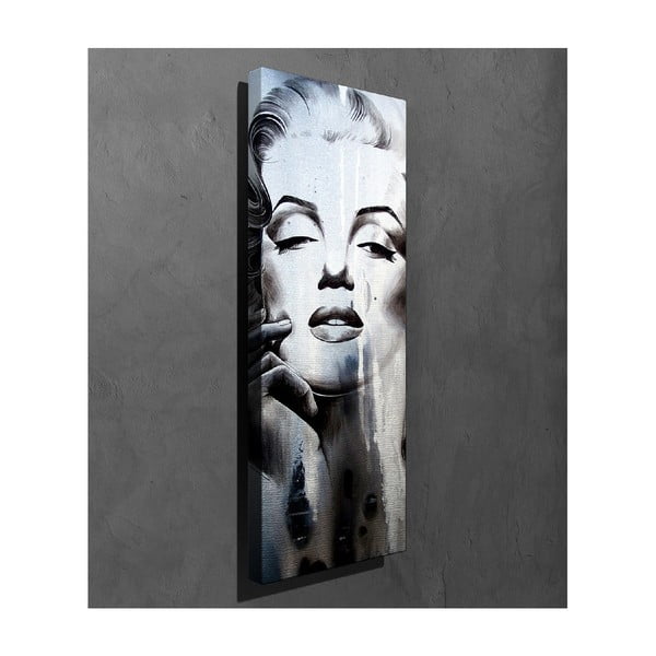 Pittura murale su tela Marilyn, 30 x 80 cm - Wallity-image-2