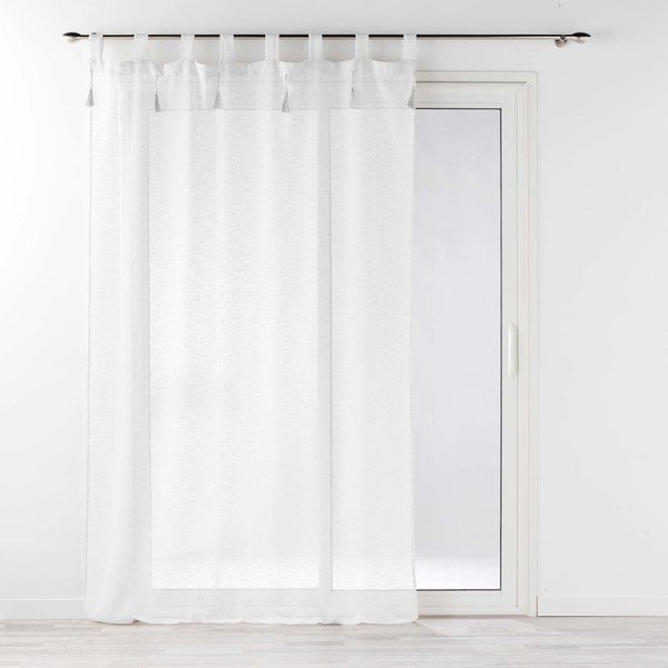 Tenda sottile bianca 140x240 cm Dalila – douceur d'intérieur