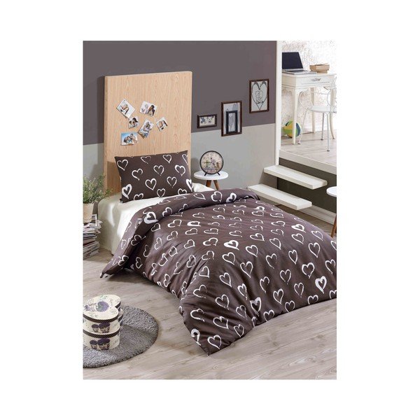 Biancheria da letto per letto singolo love, 140 x 200 cm - Mijolnir