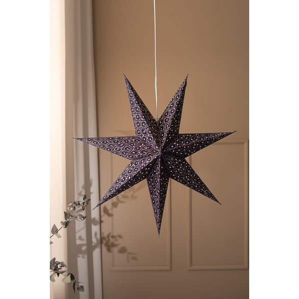 Decorazione luminosa natalizia blu scuro da appendere Baroque - Markslöjd-image-1