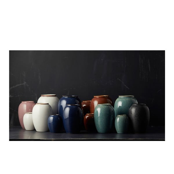 Vaso alto verde in gres - Bitz-image-2