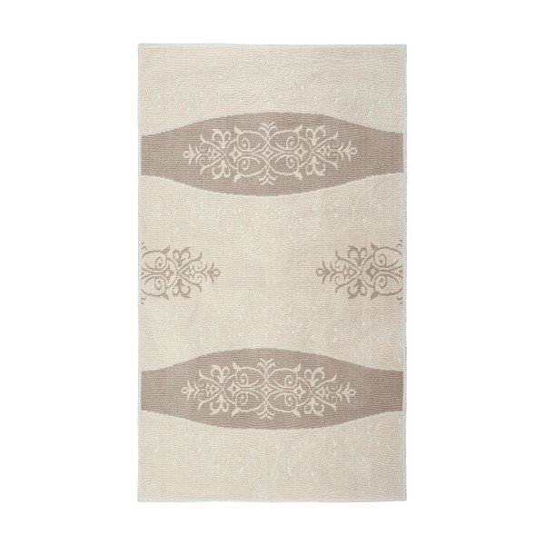 Tappeto in cotone crema Decor, 80 x 300 cm - Floorist