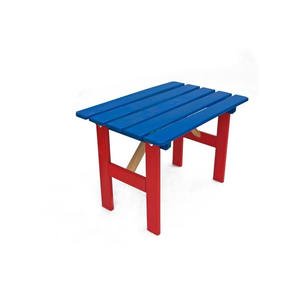 Set da pranzo per bambini da giardino in legno di pino per 4 persone Kasia - Rojaplast-image-4