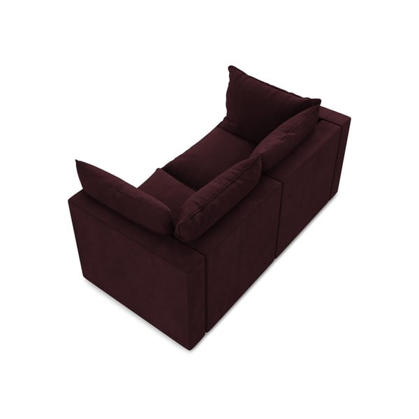 Divano burgundy 180 cm Manao – Makamii-image-3