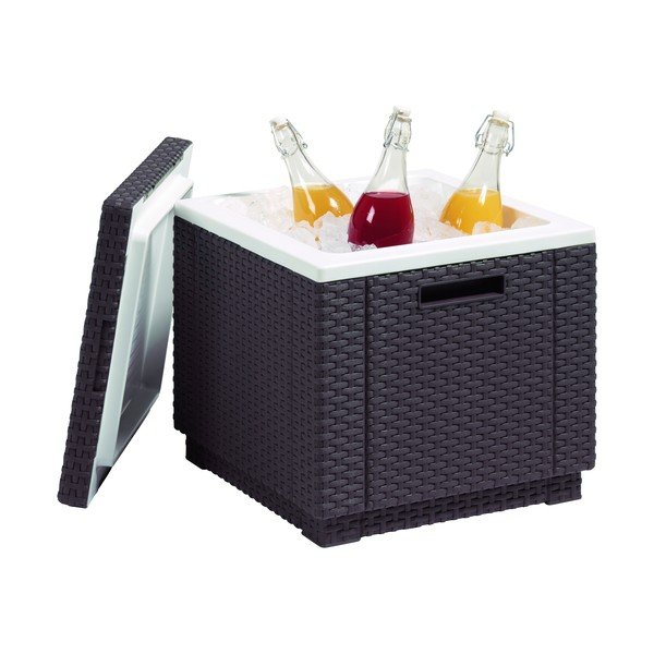 Tavolo da giardino con vaschetta per il ghiaccio 42x42 cm - Keter-image-1