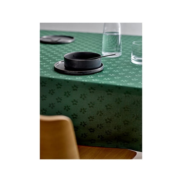 Tovaglia in cotone ø 160 cm Forget-Me-Not Damask - Södahl-image-1