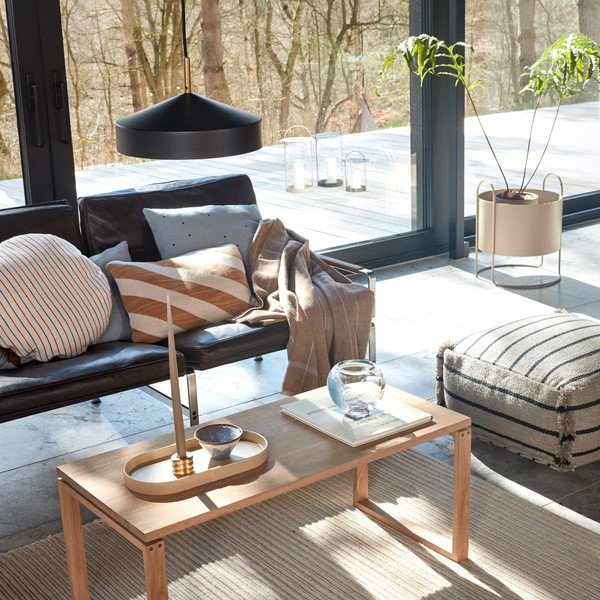 Lampadario nero in metallo ø 30 cm Hatto – OYOY Living Design-image-1