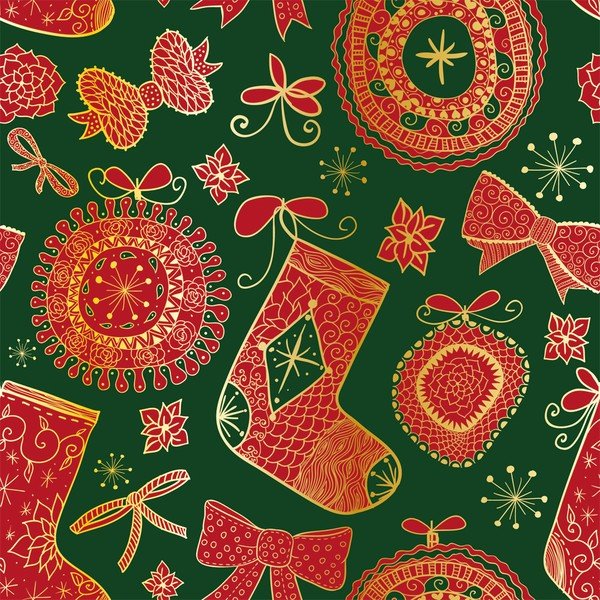 Ubrus Christmas V12, 150x150 cm-image-1