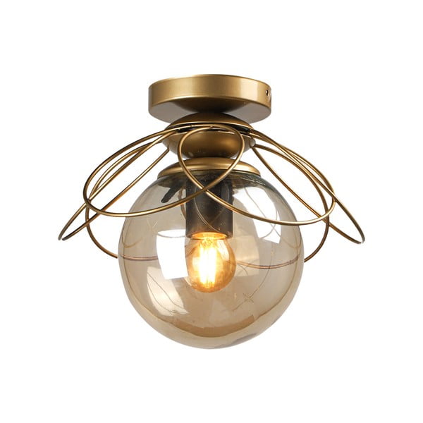 Lampada da soffitto in colore oro Alaca - Squid Lighting