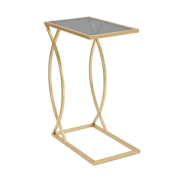 Tavolo contenitore con piano in vetro 25,5x45,5 cm Glam - Mauro Ferretti-image-4