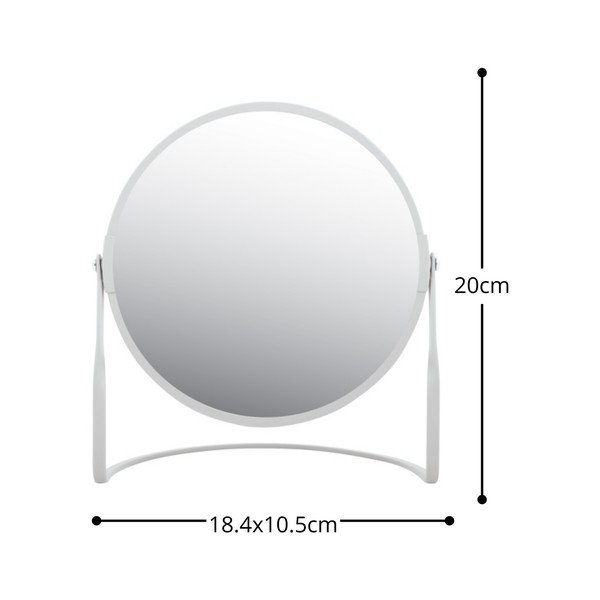 Specchio per make-up con ingrandimento (con ingrandimento 5x) ø 18 cm Akira – Spirella-image-2