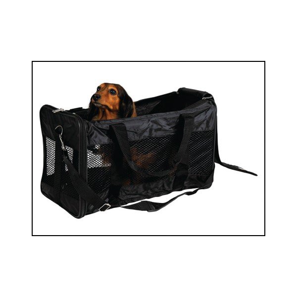 Trasportino nero per animali domestici 27x46,5 cm Trixie – Plaček Pet Products-image-1