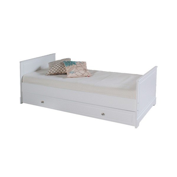 Cassetto bianco sotto il letto , 90 x 200 cm Marylou - BELLAMY-image-2