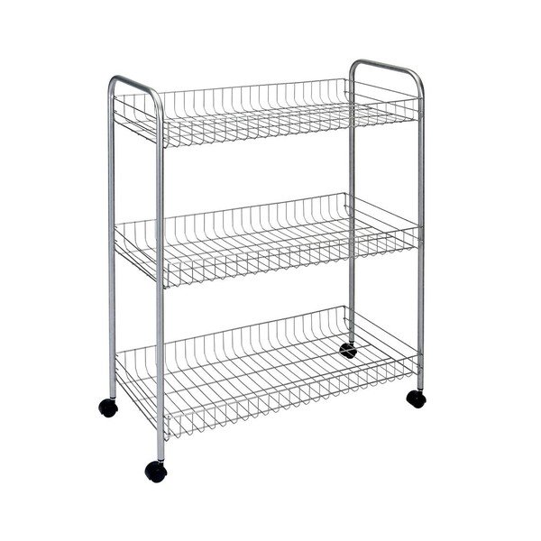 Stojan s policemi Cart, 84x64 cm