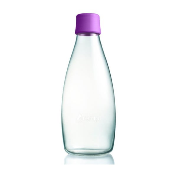 Bottiglia di vetro viola, 800 ml - ReTap