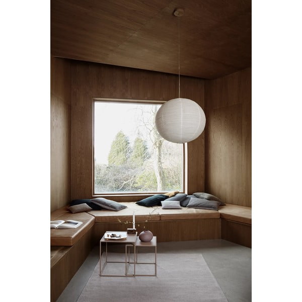 Tavolini in metallo beige in set di 2 40x40 cm Fera - Blomus-image-4