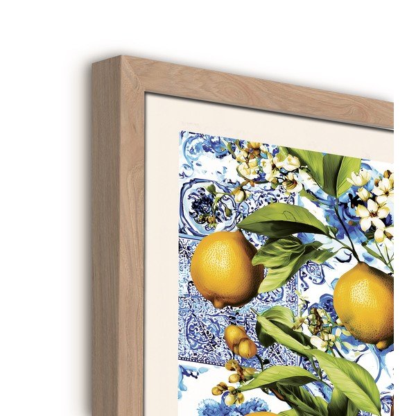 Dipinto stampato con cornice inclusa 40x50 cm Sicilia – Styler-image-3