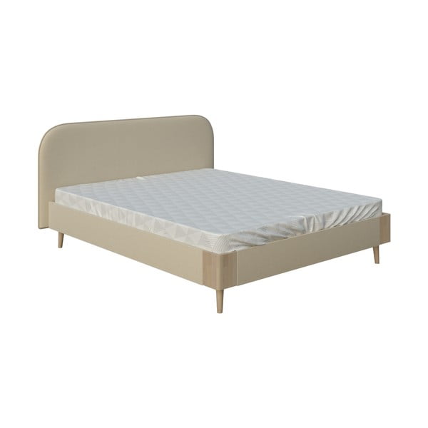 Letto matrimoniale beige , 140 x 200 cm Lagom Plain Soft - ProSpánek