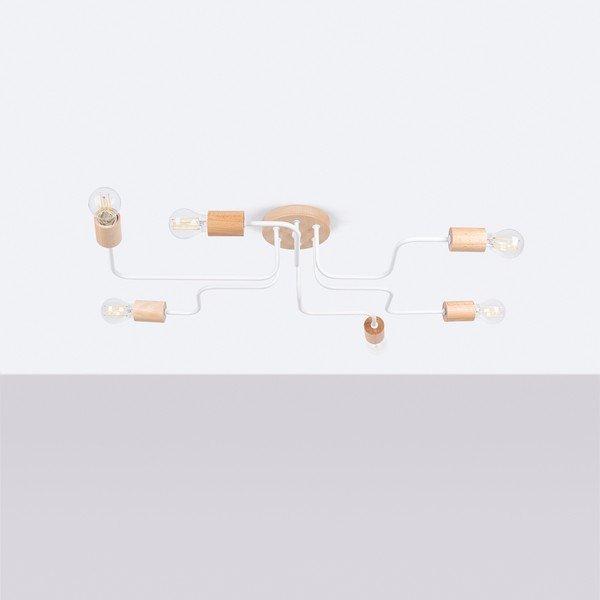 Plafoniera di colore naturale 58x85 cm Dazzle – Sollux-image-2