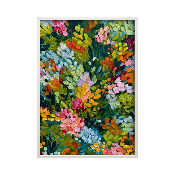 Dipinto stampato con cornice inclusa 50x70 cm Vivid Meadow – Styler