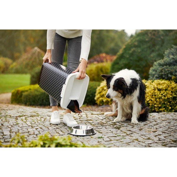 Cassetta nera per pellet 25 l Cody - Rotho-image-1