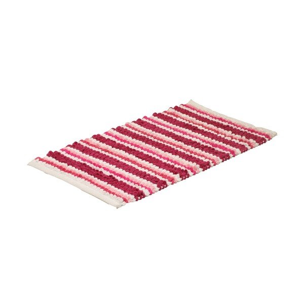 Koupelnová předložka Raspberry Stripe, 50x80 cm
